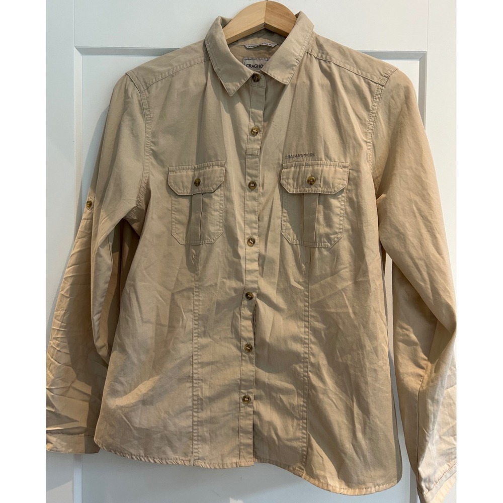 Craghoppers outdoor hiking travel adventure sunshirt‎ gorpcore women's 10